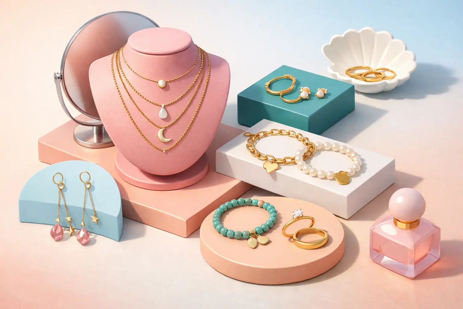 How to Layer Women's Jewelry for Everyday Style