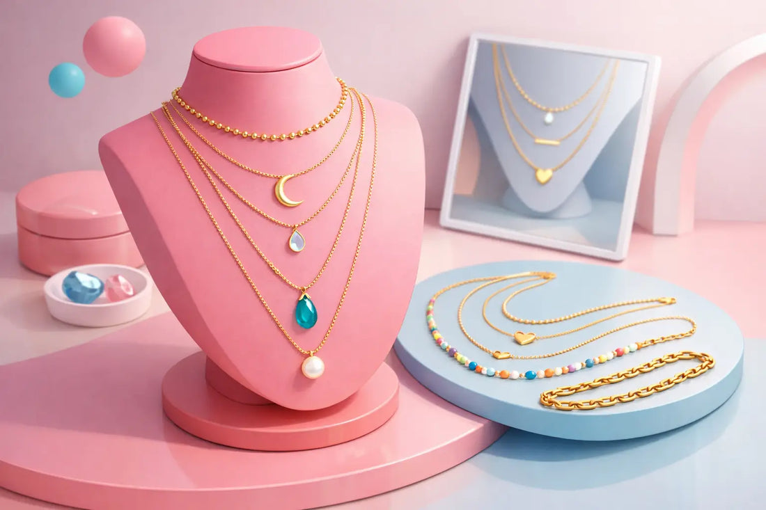 Layering Necklaces for Women Made Easy