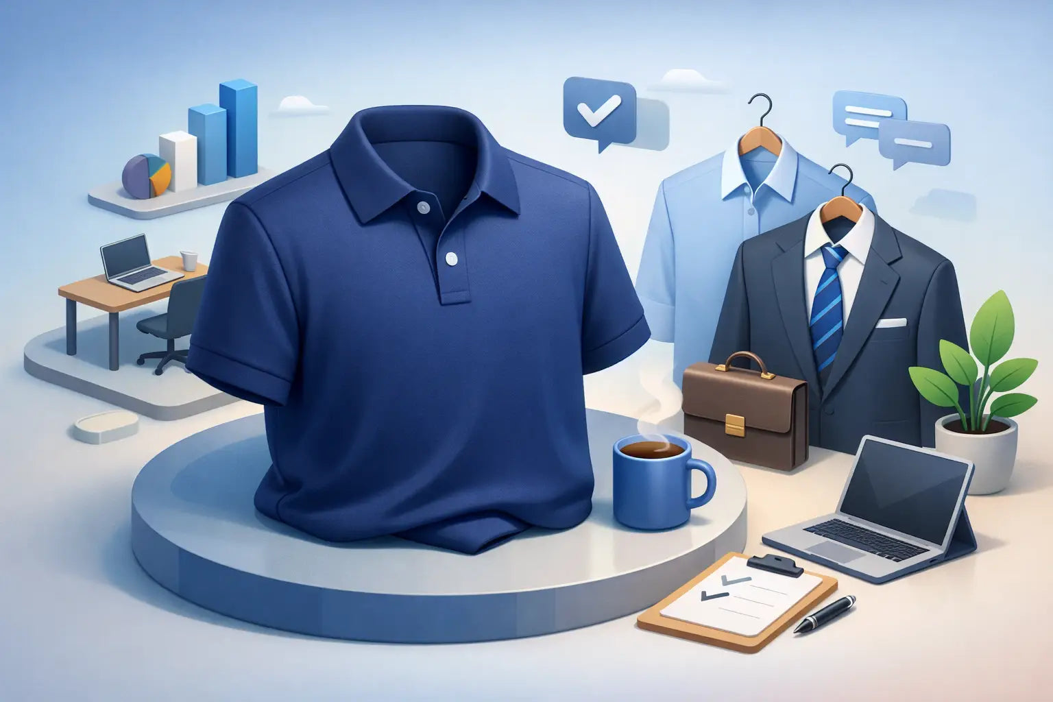 Are Polo Shirts Business Casual? Yes - Usually