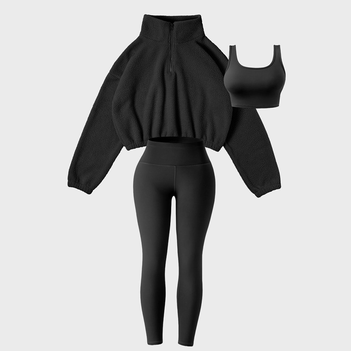Women's Plush Sports Three-Piece