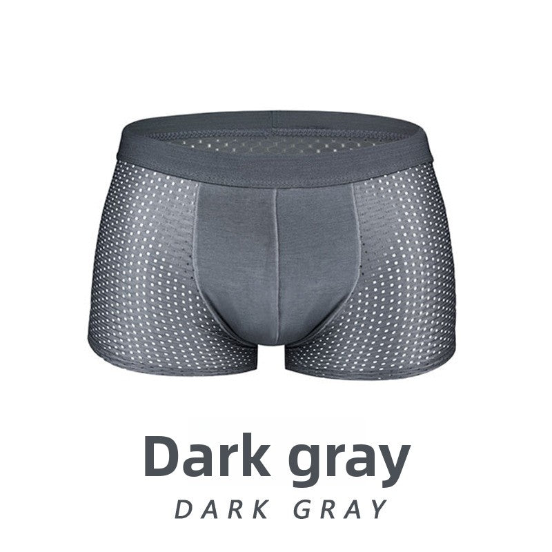 Ice Silk Breathable Mens Boxer Shorts