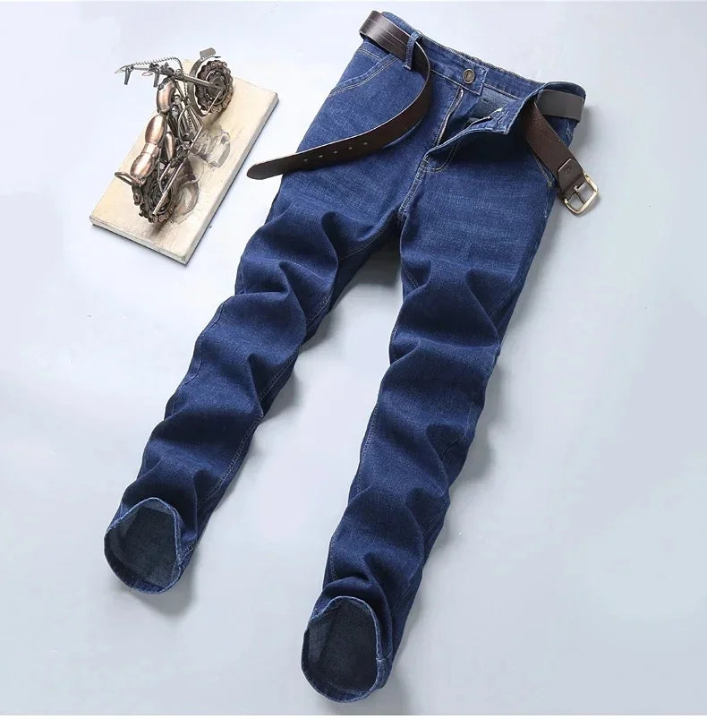 Homme Man Soft Stretch Denim Trousers