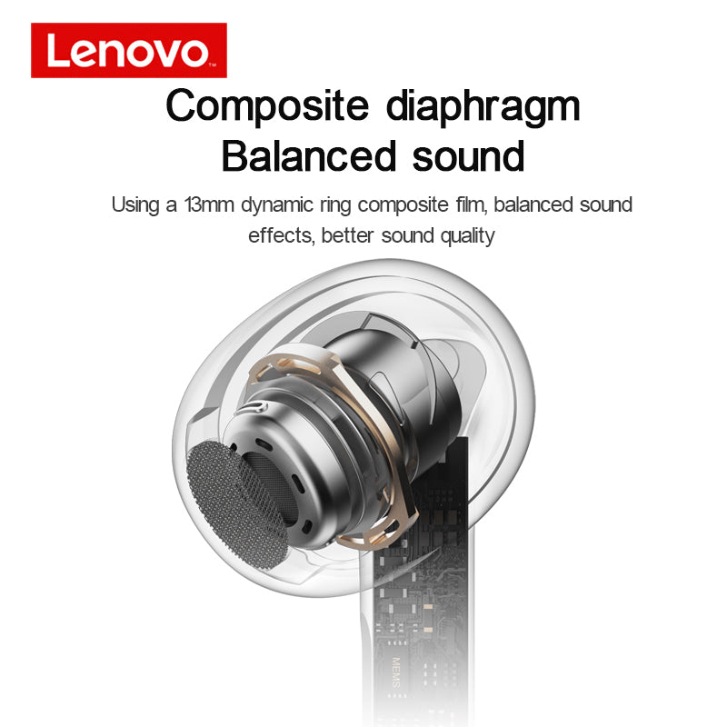 Lenovo LP10 Wireless Bluetooth Headset with Noise Reduction
