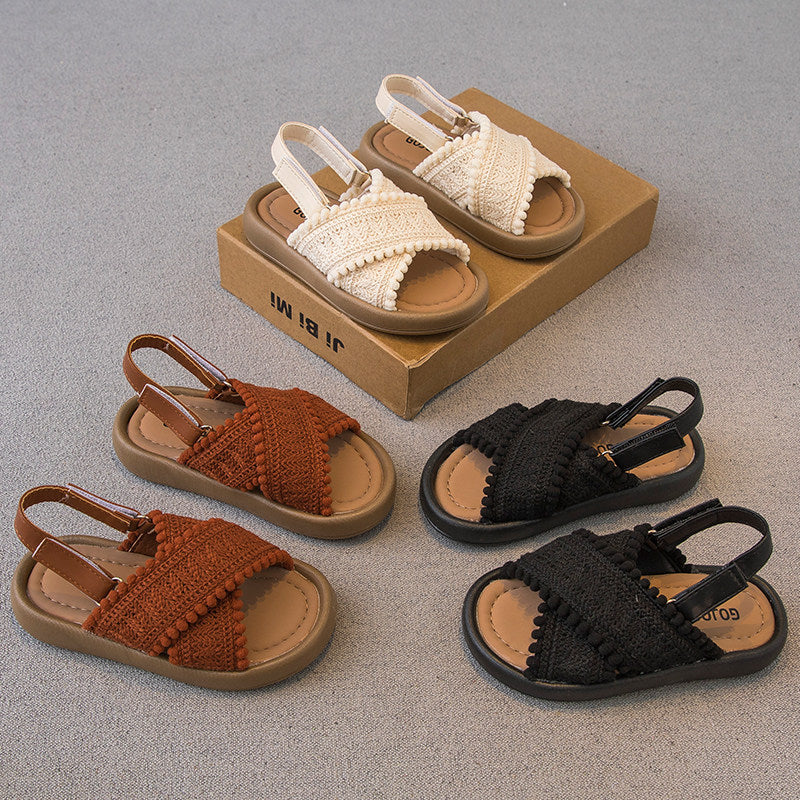 Girls Ethnic Soft Sole Sandals