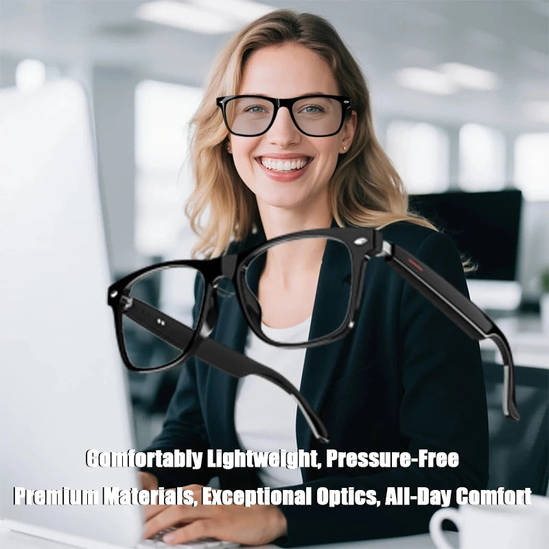 E13 Smart High-Tech Sun glasses BT5.0 Blue Light Protection Real Time Translation AI Assistant Video Call Compatible for Xiaomi