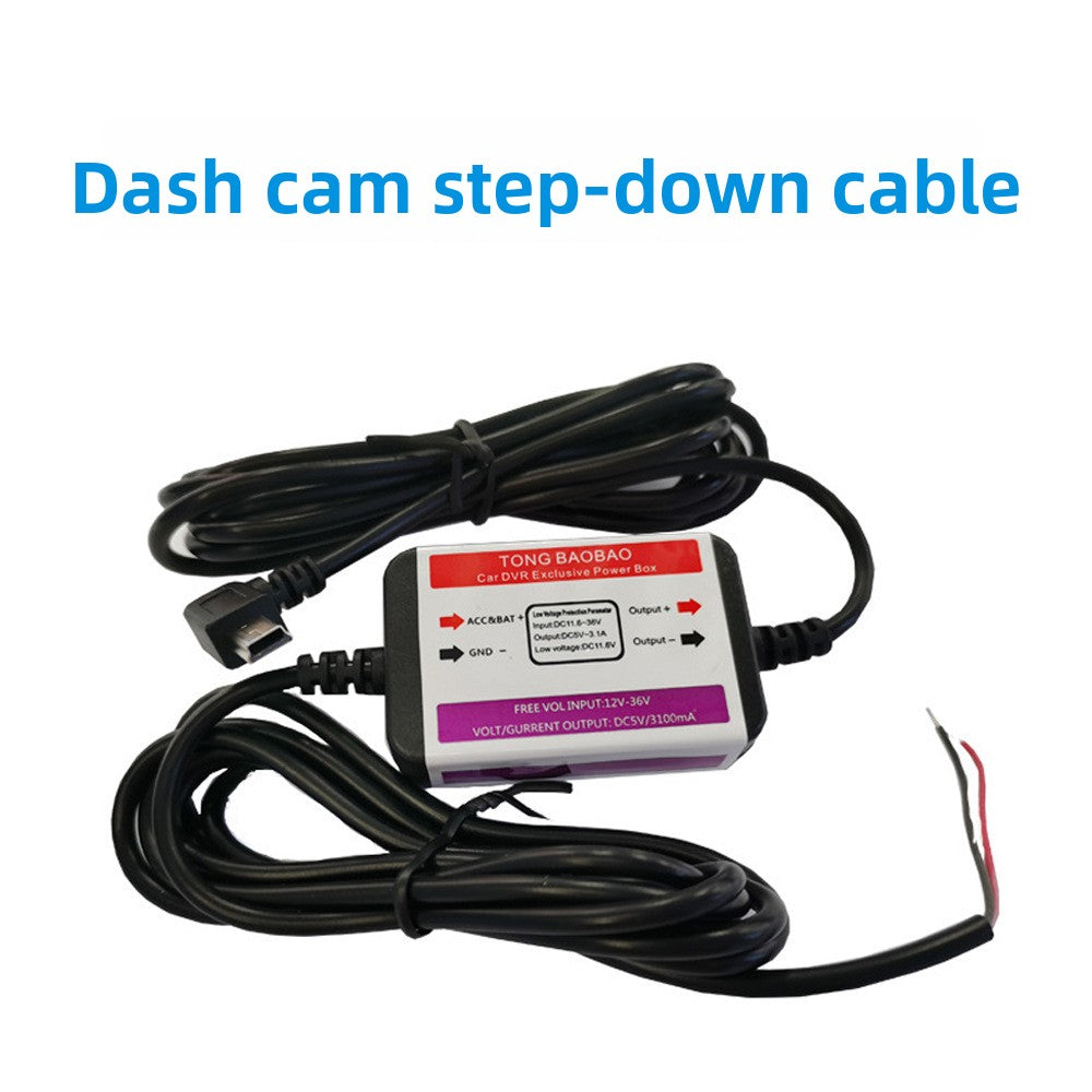 Triple Lens Car Dash Cam with WiFi Connectivity