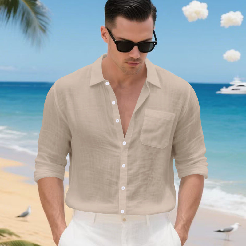 Mens Linen Shirt