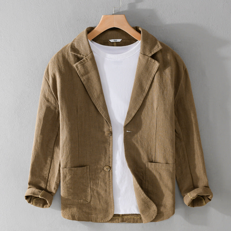 Men's Striped Casual Suit