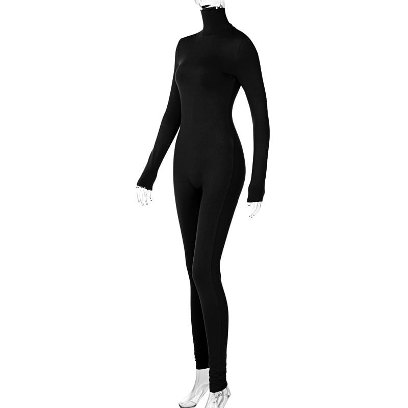Solid Color Yoga Jumpsuit for Women