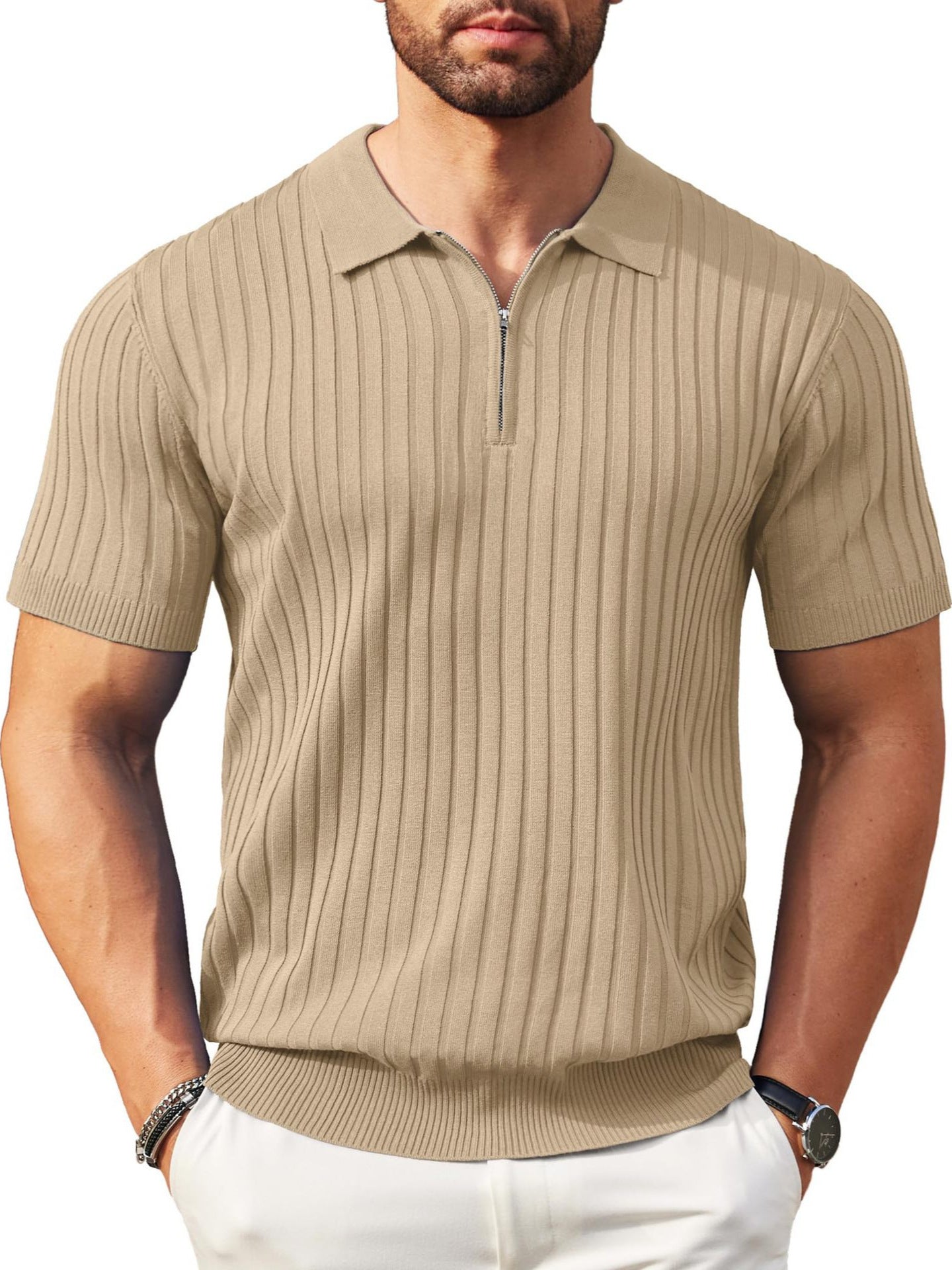 Mens Short Sleeve Polo Shirt