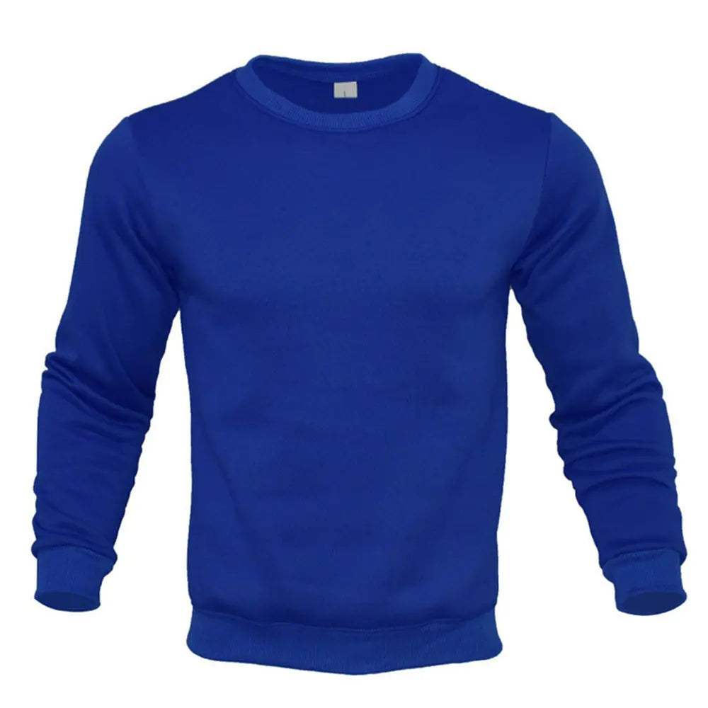 Men's Casual Round Neck Sweatshirt