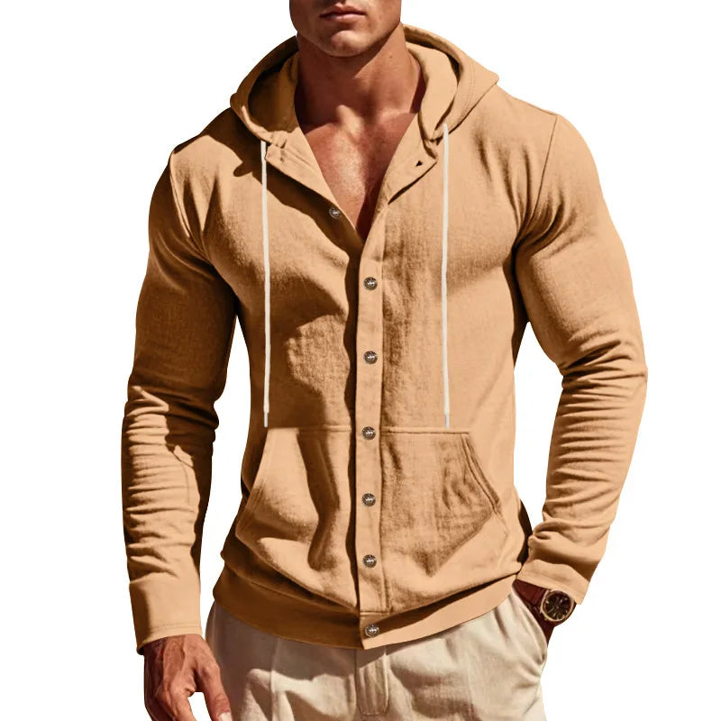 American loose men's shirt
