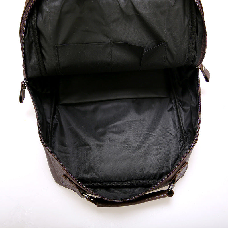 Custom PU Backpack for Men and Women - Large Capacity