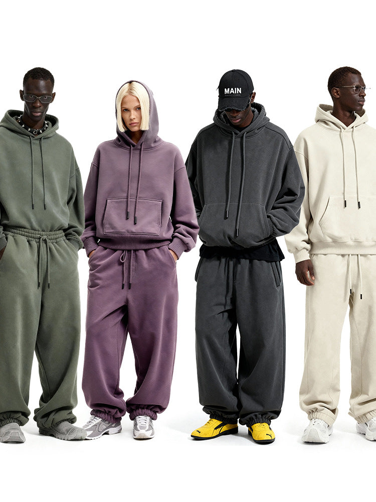 American-style hooded suit