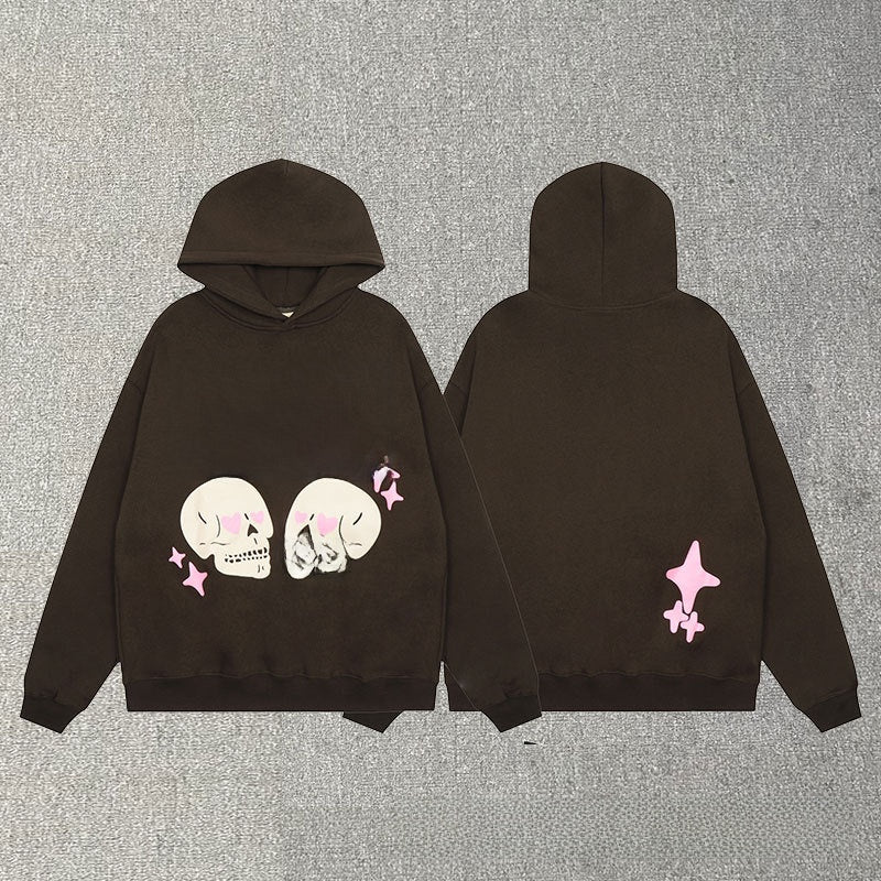 Fleece hooded sweatshirts for men and women