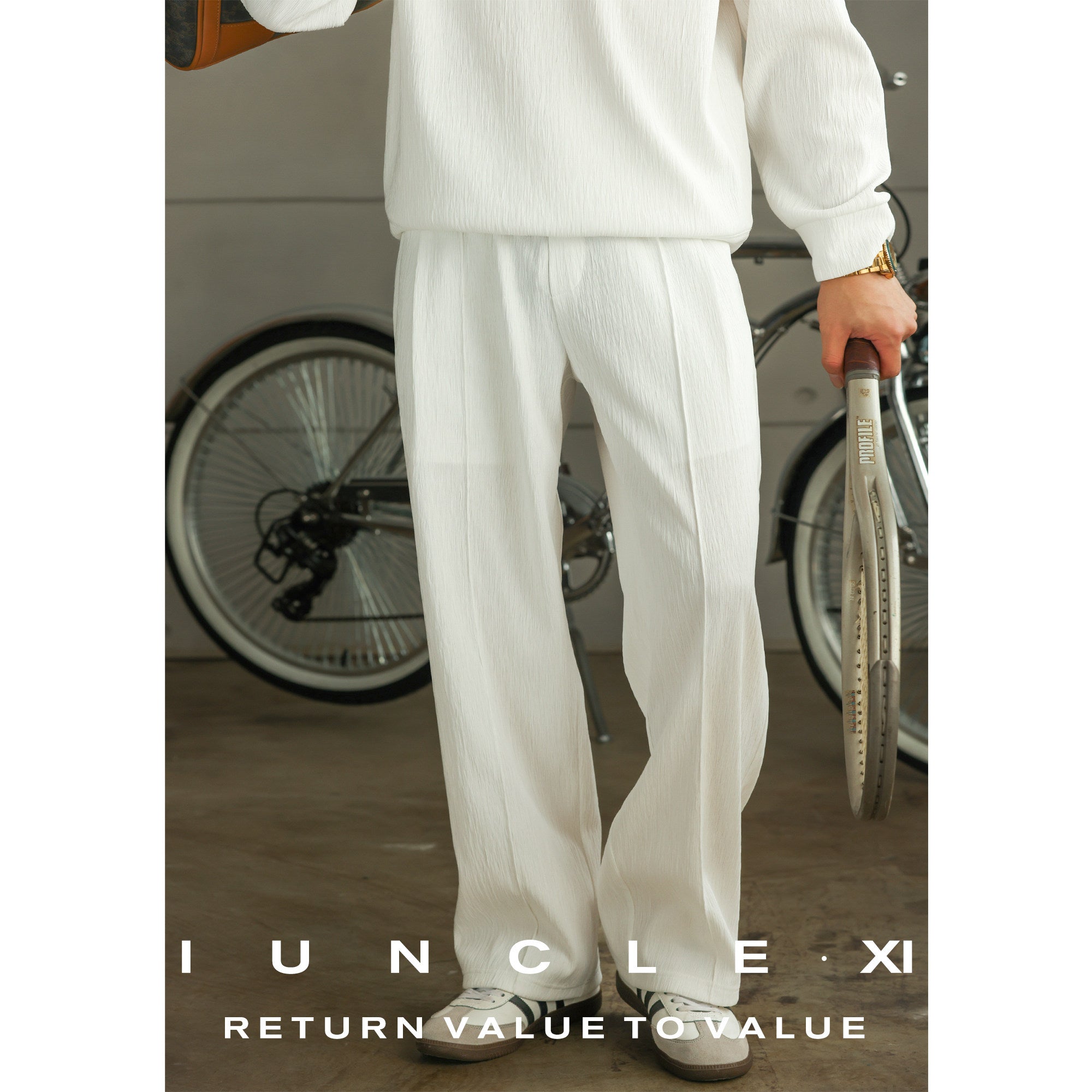 Mens Polo Long Sleeve Sports Suit