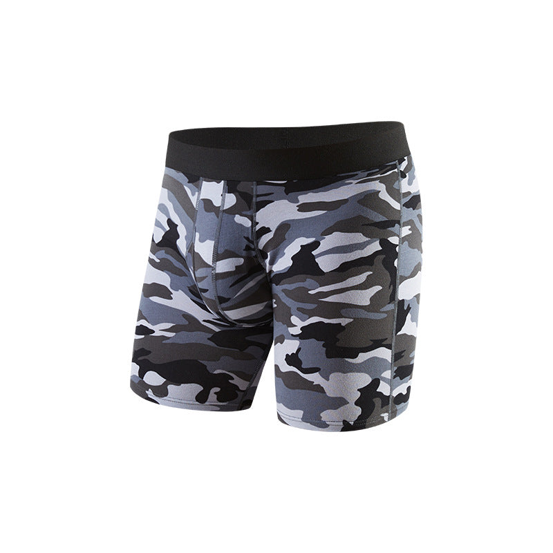 Camouflage cotton sports running boxer pants