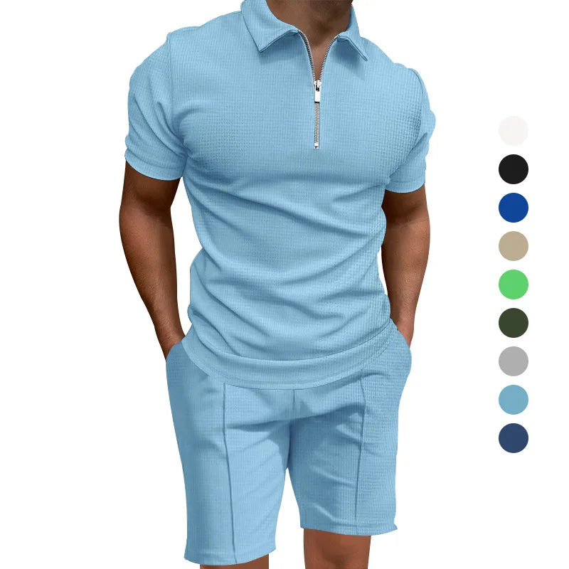 2 Piece   Polo Shirt Set