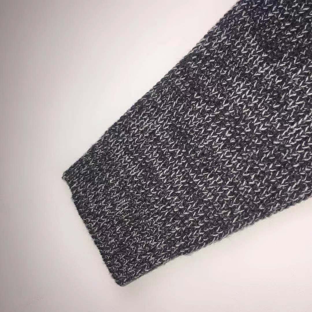 Men's Long Sleeve Cardigan Trench Coat Sweater