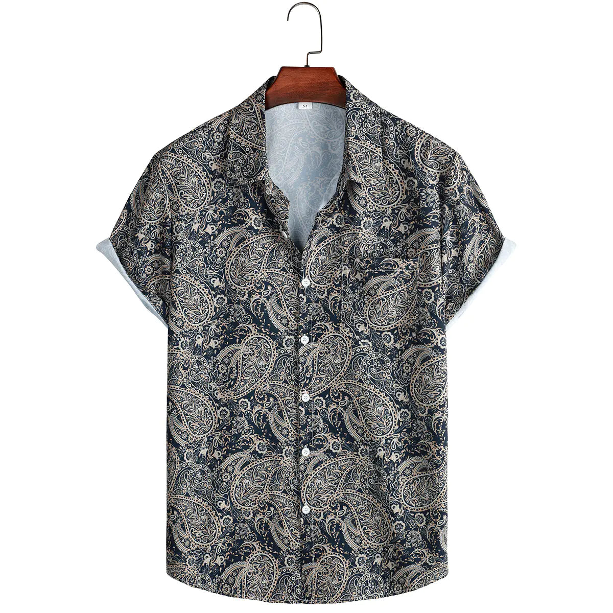 2023 Men's Floral Short Sleeve Hawaiian Shirt