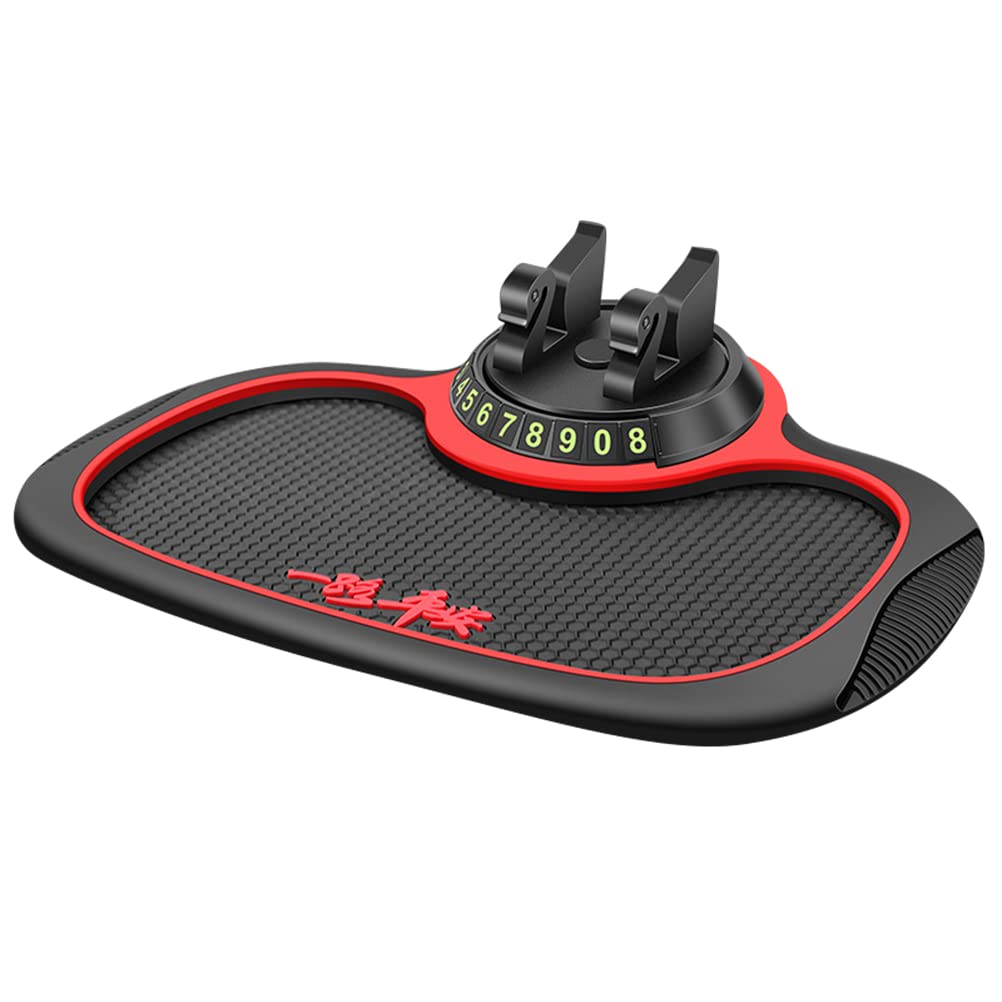 Car Dashboard Anti Slip Mat Car 360 Degree Rotating Phone Holder