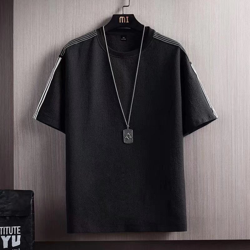 Men's Ice Silk Short Sleeve T-Shirt