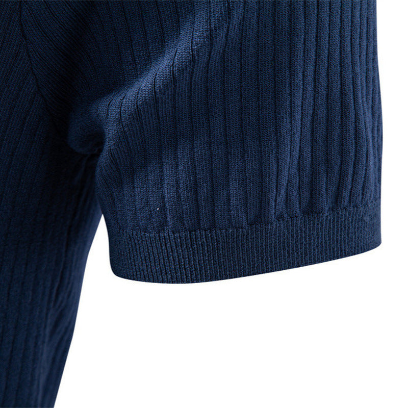 Short-sleeved Polo collar