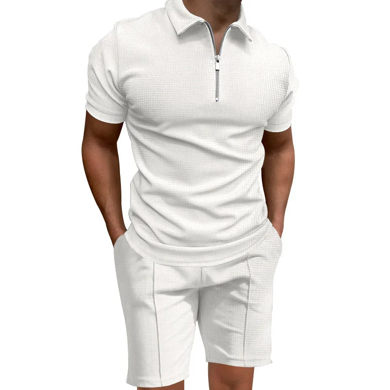 2 Piece   Polo Shirt Set