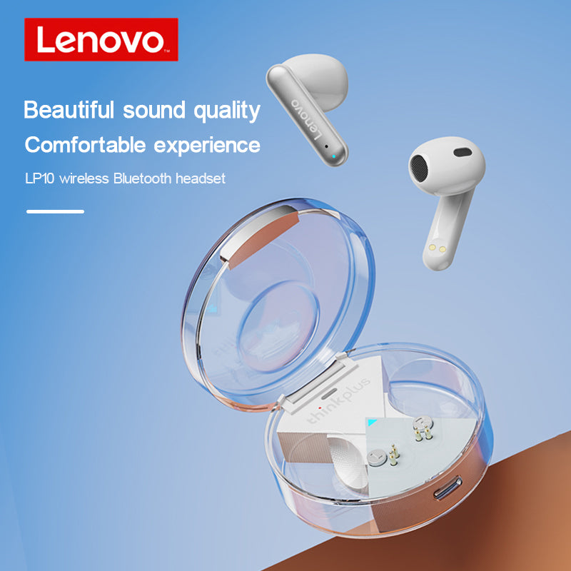 Lenovo LP10 Wireless Bluetooth Headset with Noise Reduction