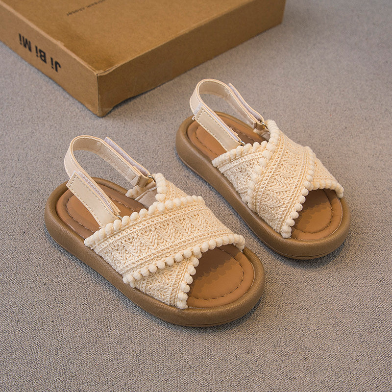 Girls Ethnic Soft Sole Sandals