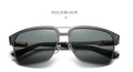 Retro Polarized Sunglasses for Men with Spring Legs