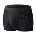 Mens Ice Silk Boxer Breathable Underwear