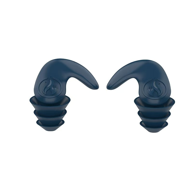 Silicone Noise Reduction Waterproof Earplugs