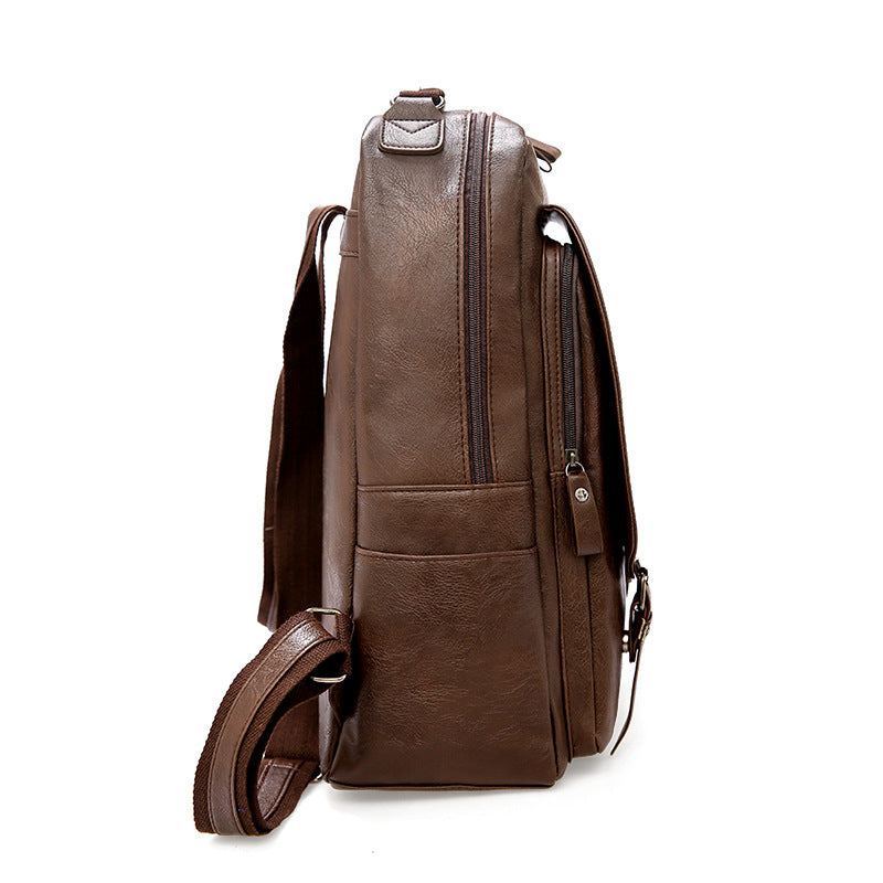 Custom PU Backpack for Men and Women - Large Capacity