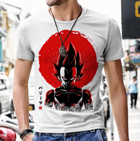 Dragon Ball Super Saiyan 3D Print T-shirt (One Piece)
