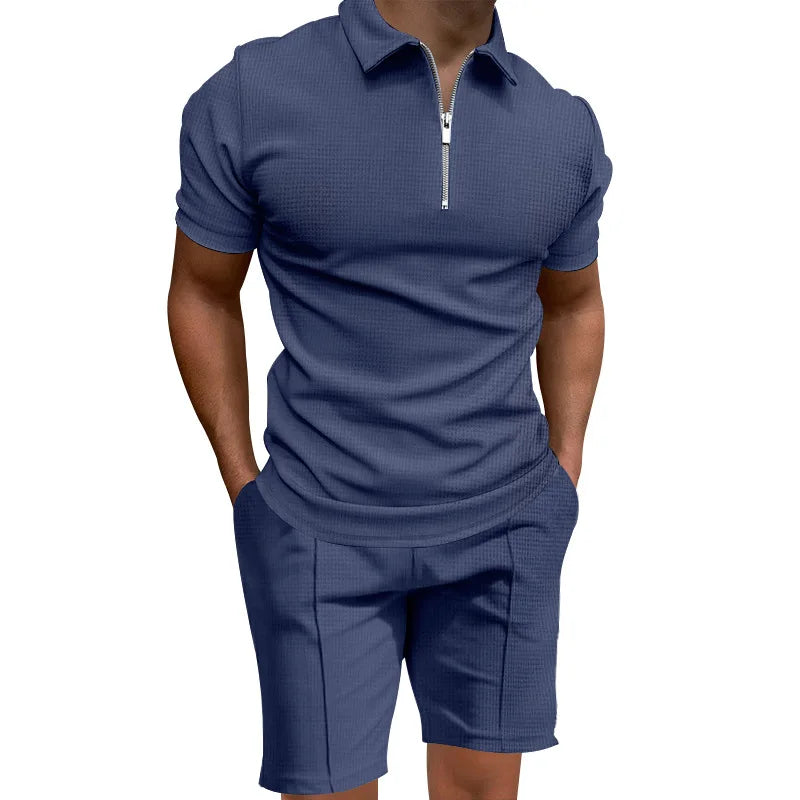 2 Piece   Polo Shirt Set