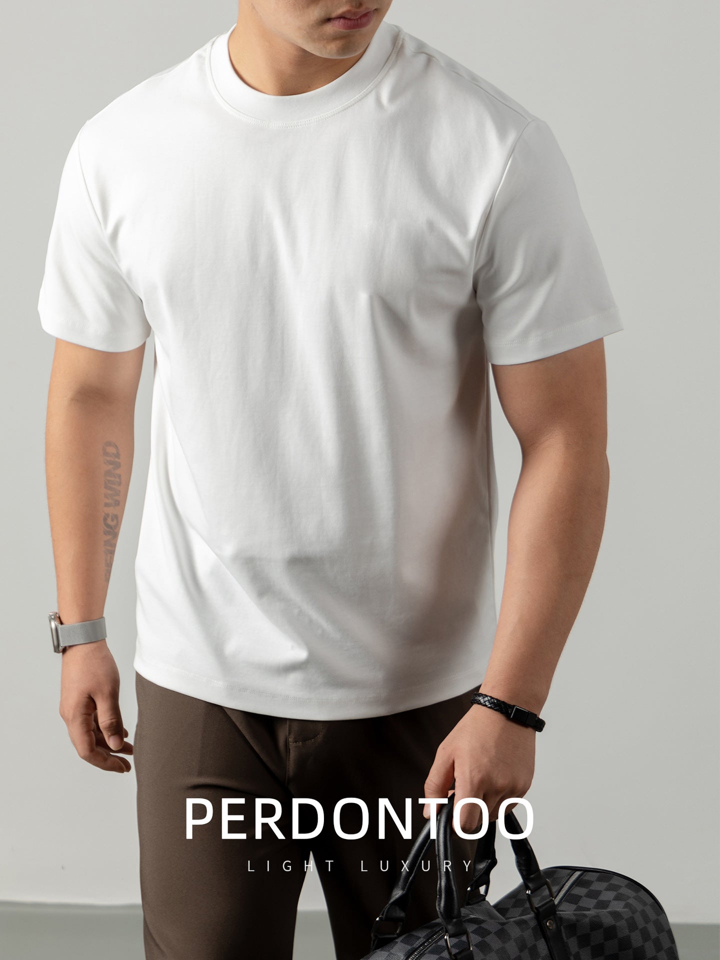 Mens Breathable Cotton Short Sleeve T-Shirt