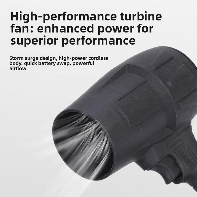 Wireless Lithium Battery Blower with Brush for Home and Garden