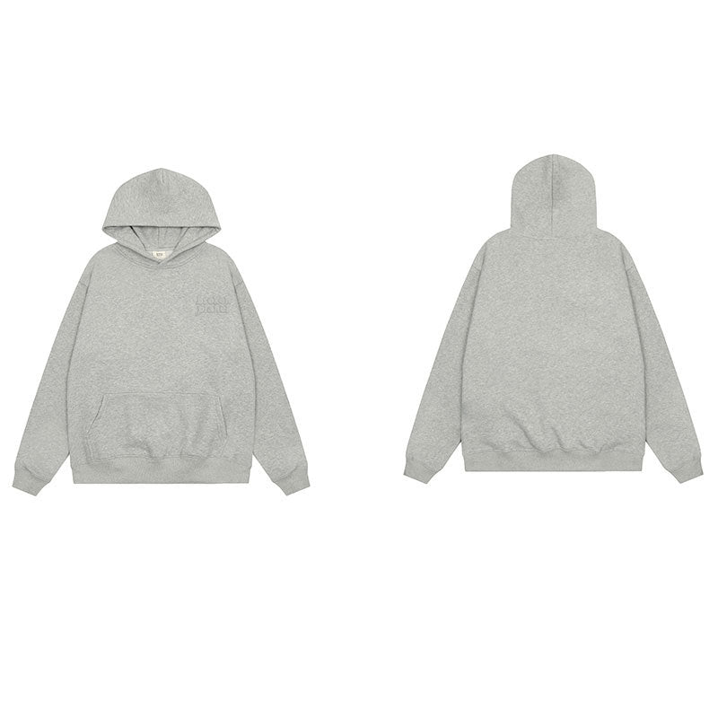 Fleece hooded sweatshirts for men and women