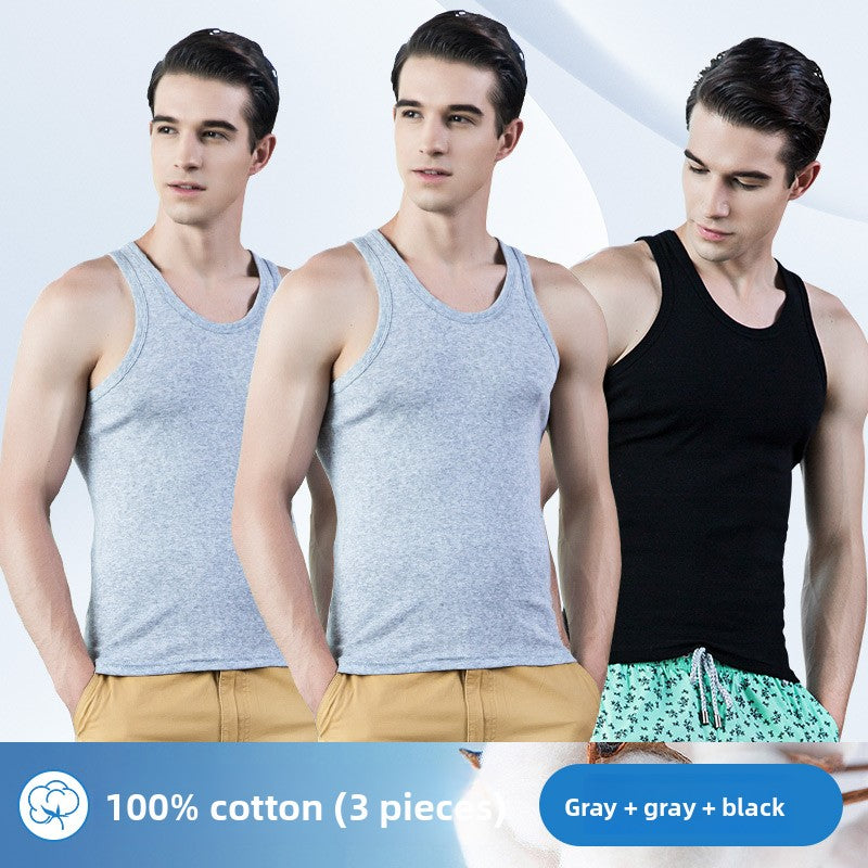 Mens Cotton Sleeveless Vest