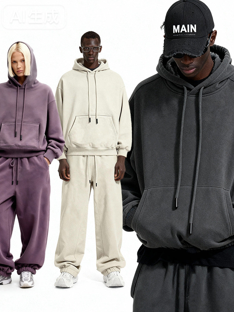 American-style hooded suit