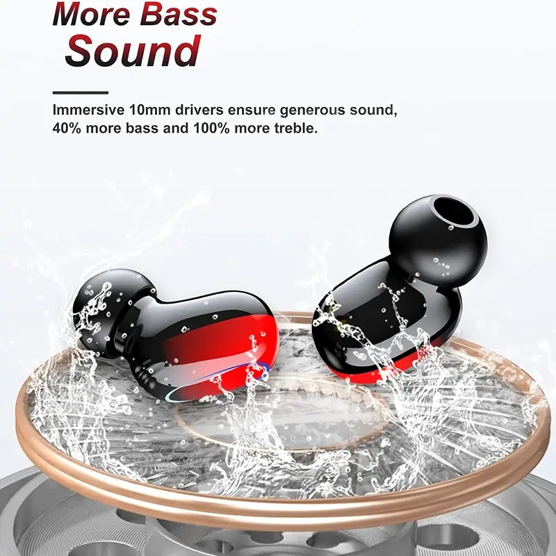 TWS Gradient Color Headset V5.0 with Noise Reduction