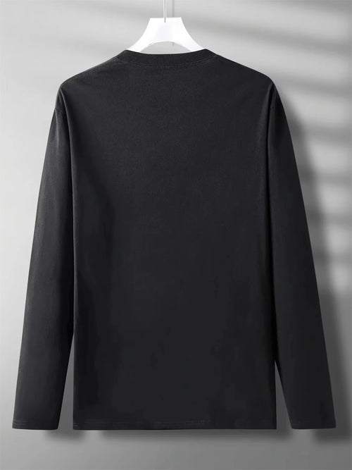 2025 New Men's Dream Letter Printed Autumn Long Sleeved T-shirt