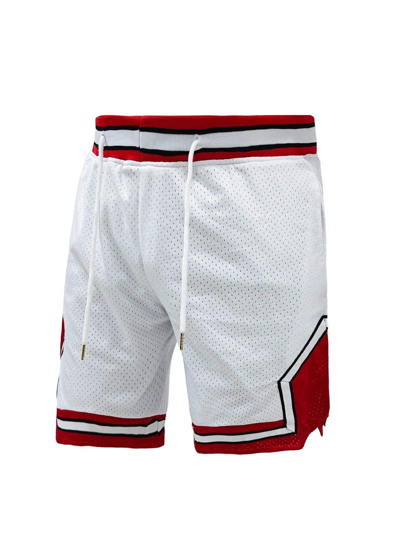 Athletic Gym Men's Mesh Shorts-Workout Black Quick Dry Basketball Shorts with Pockets for Running Casual Activewear