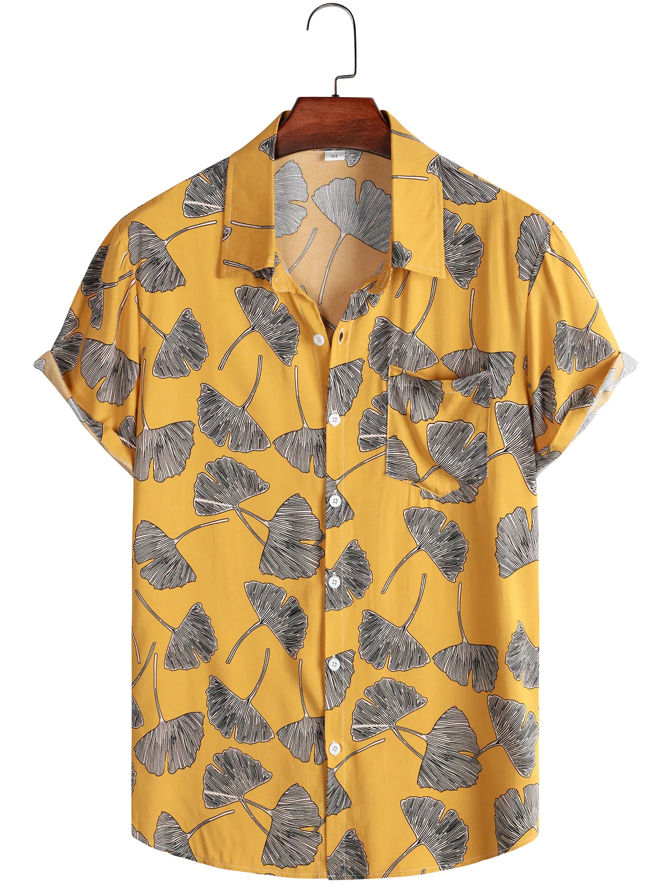 2023 Men's Floral Short Sleeve Hawaiian Shirt