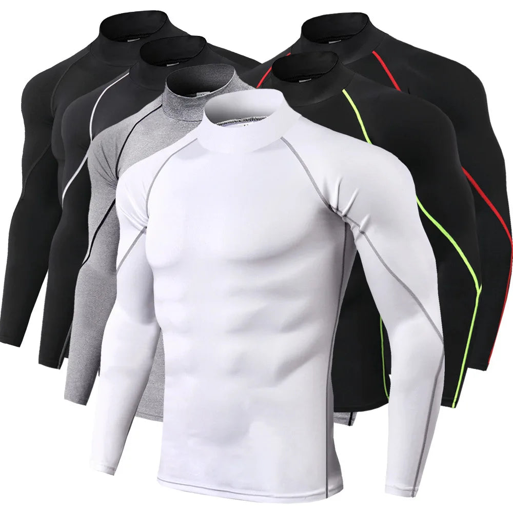 Men Bodybuilding Running Shirt 