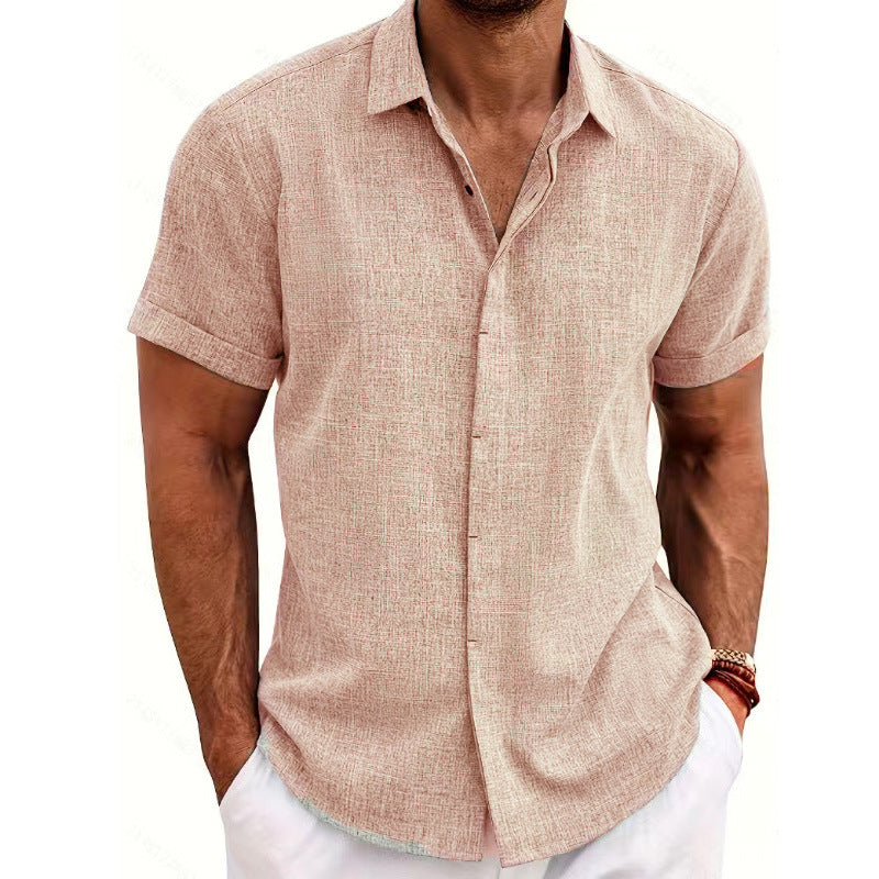 Linen Short-Sleeved Shirt