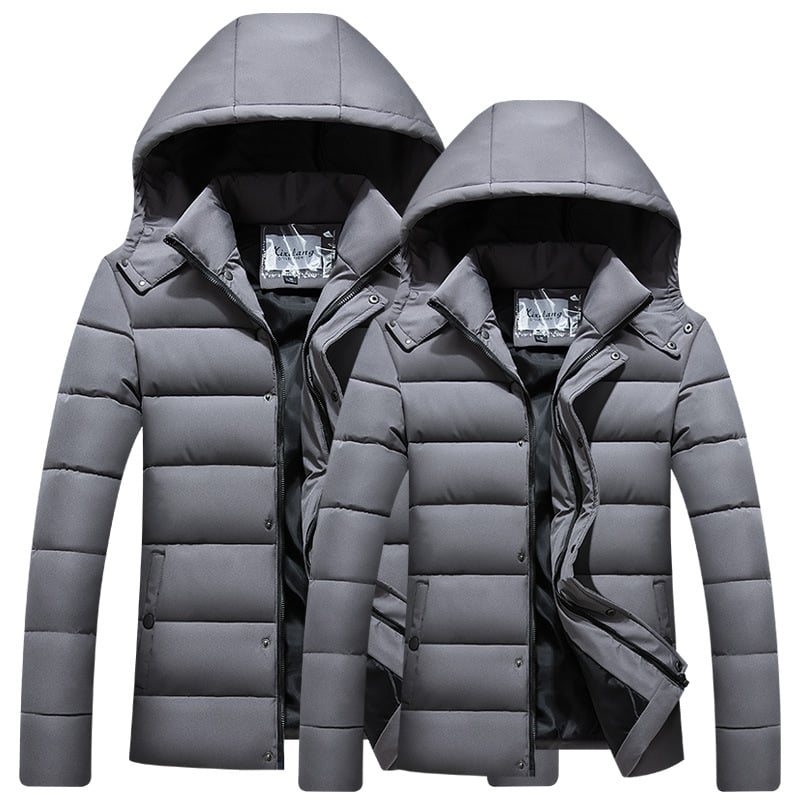 Couples Thick Down Padded Jacket for Winter Wear