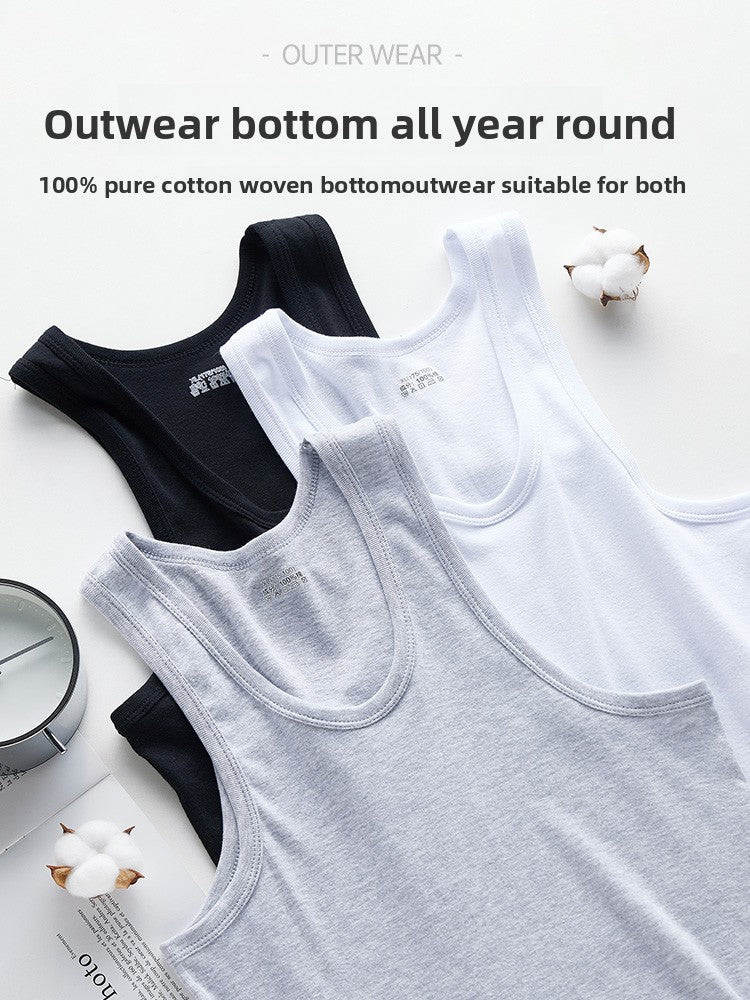 Mens Cotton Sleeveless Vest