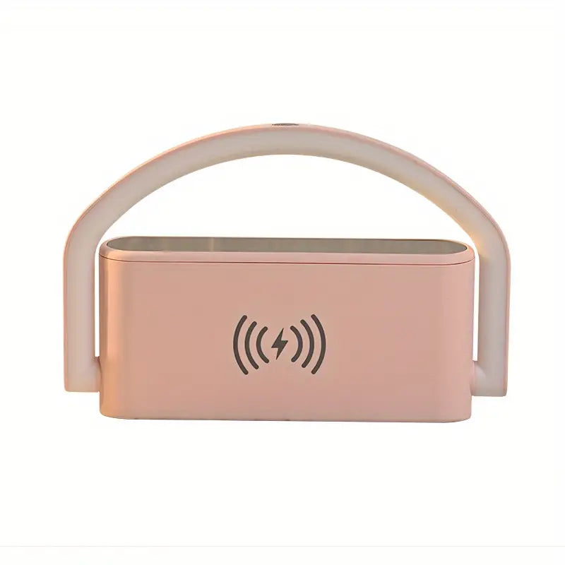 LED Alarm Clock with Wireless Fast Charging & Night Light
